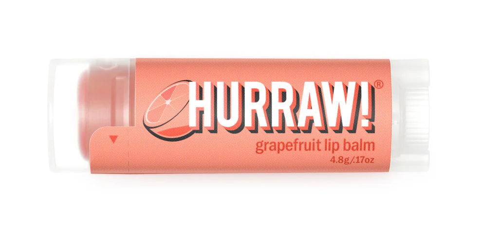 Grapefruit scented lip balm