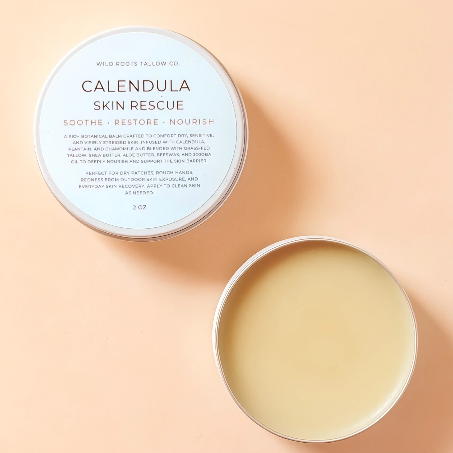 Calendula Skin Rescue tallow balm