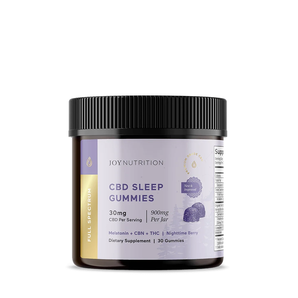 CBD gummies nighttime berry flavor