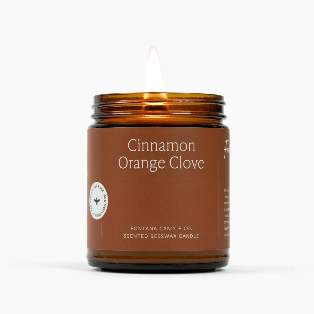 cinnamon orange and clove scented candle