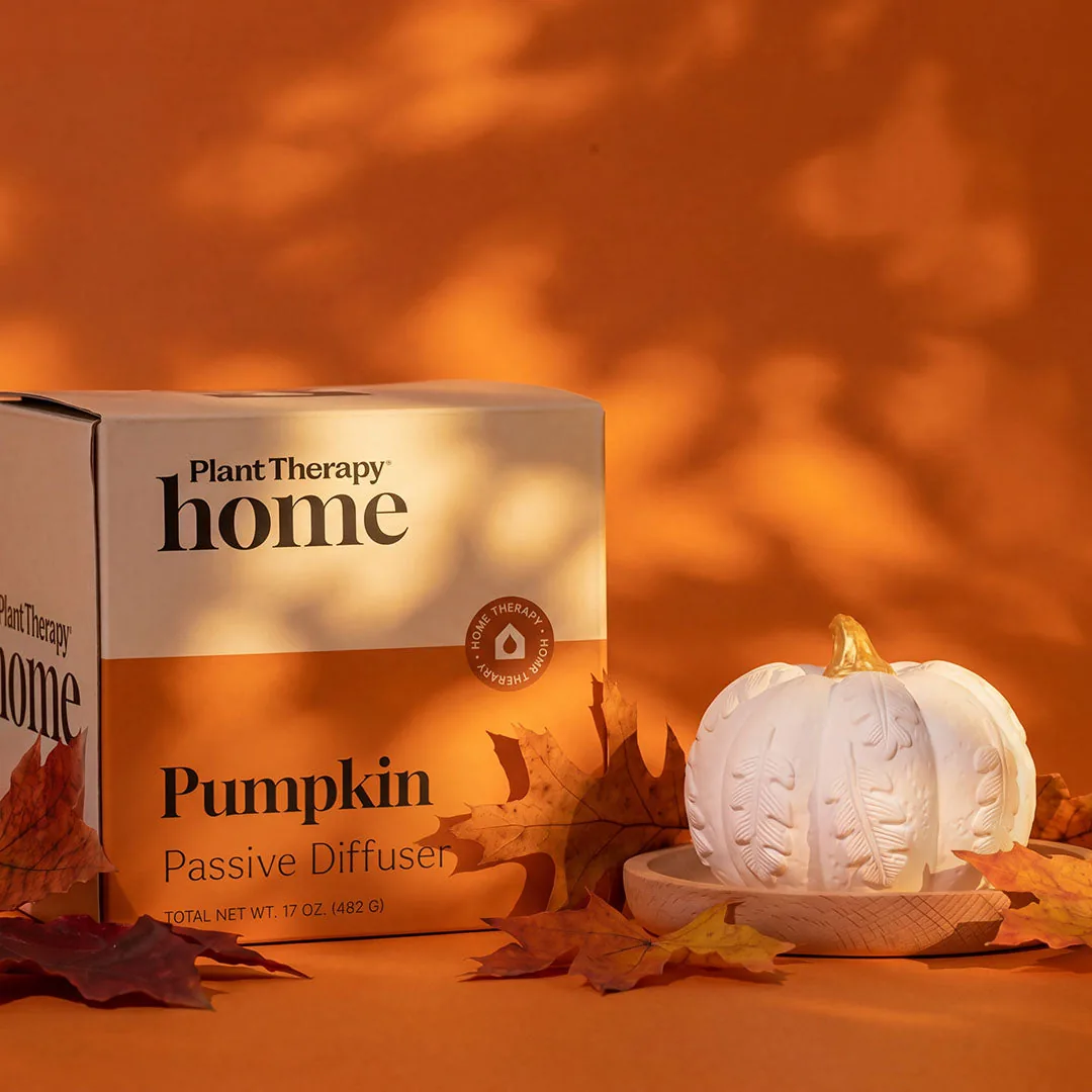 Pumpkin shaped passive diffuser