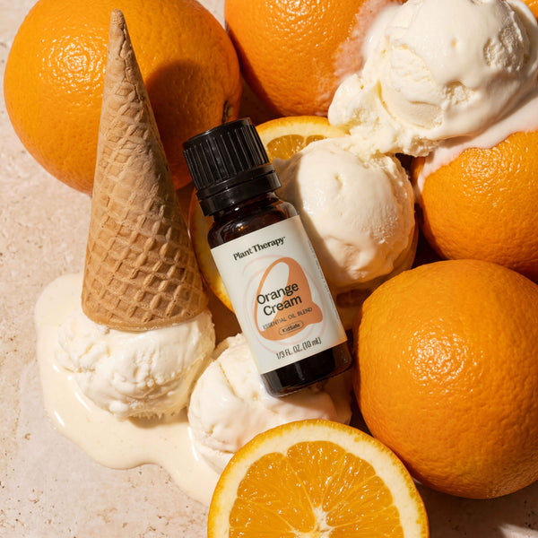 Orange cream essential oil blend