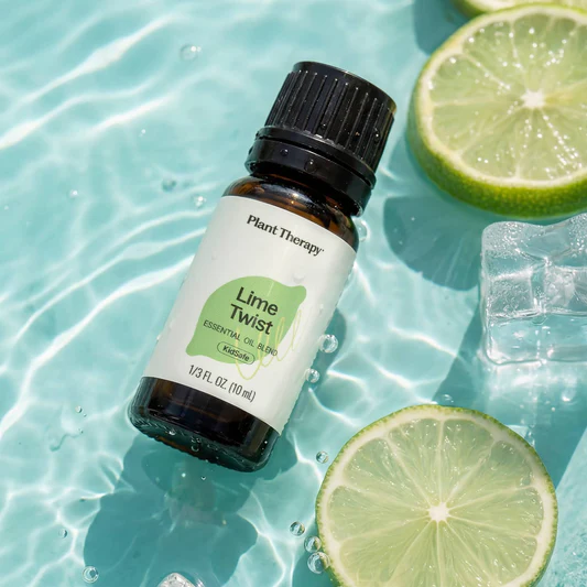 Lime twist essential oil blend
